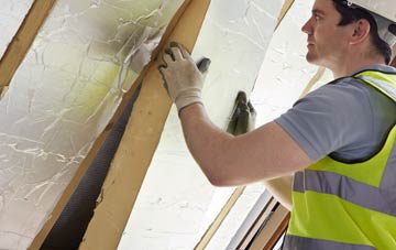 Corkey loft insulation